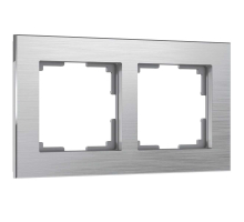 Рамка на 2 поста Werkel Aluminium алюминий W0021706 4690389158032