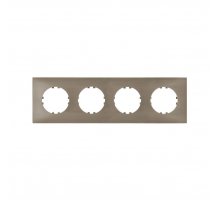 Рамка LK Studio 4-постовая квадрат (бронза) Vintage-Quadro 884427-1