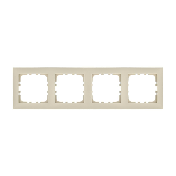 Рамка LK Studio 4-постовая (бежевый) LK60 864401-1 Рамка LK Studio 4-постовая (бежевый) LK60 864401-1