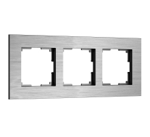 Рамка Werkel AluMax на 3 поста алюминий W0033506 4690389204067