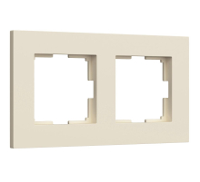 Рамка на 2 поста Werkel Slab айвори матовый W0022962 4690389193392