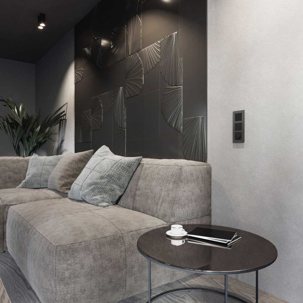 Рамка Werkel Slab на 3 поста бронза матовый W0032963 4690389193453