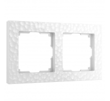 Рамка Werkel Hammer на 2 поста белый W0022401 4690389163388