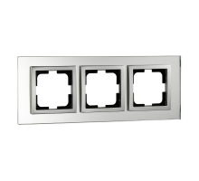 Рамка 3-постовая Mono Electric Style Glass зеркало 107-700000-162