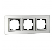 Рамка 3-постовая Mono Electric Style Glass зеркало 107-700000-162