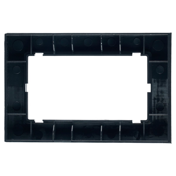 Рамка 2-модульная Stekker Катрин черный GFR00-7012-05 39571