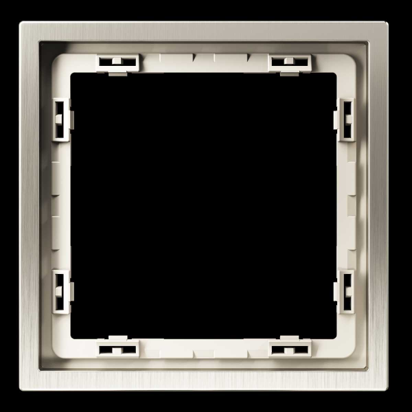 Рамка металлическая на 1 пост, S70 Metal (никель) Voltum VLSM120111