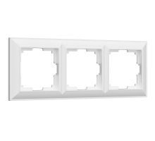 Рамка на 3 поста Werkel Fiore белый W0032201 4690389160387