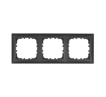 Рамка LK Studio 3-постовая (черный бархат) LK60 864308-1