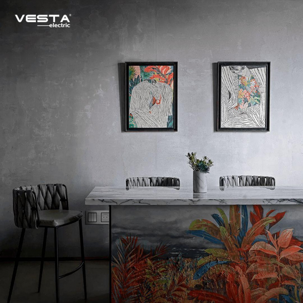 Рамка 2-постовая Vesta-Electric Exclusive Silver Metallic серебро FRM050205SER Рамка 2-постовая Vesta-Electric Exclusive Silver Metallic серебро FRM050205SER