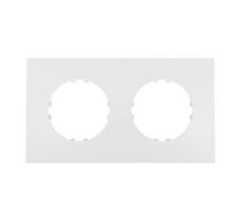 Рамка LK Studio 2-постовая квадрат (белый) Vintage-Quadro 884204-1