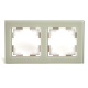 Рамка 2-постовая Stekker Катрин дымчатый GFR00-7002-07 49033
