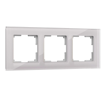 Рамка на 3 поста Werkel Favorit дымчатый W0031117 4690389159862