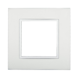 Рамка LK Studio 1-постовая из натурального анодированного алюминия LK45 854123-1