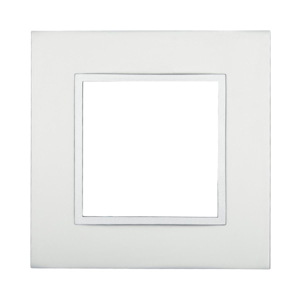 Рамка LK Studio 1-постовая из натурального анодированного алюминия LK45 854123-1