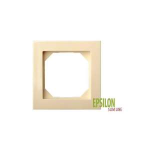 Рамка 1-постовая Liregus Epsilon бежевый 28-0881