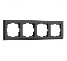 Рамка Werkel Stark на 4 поста черный W0041808 4690389161919