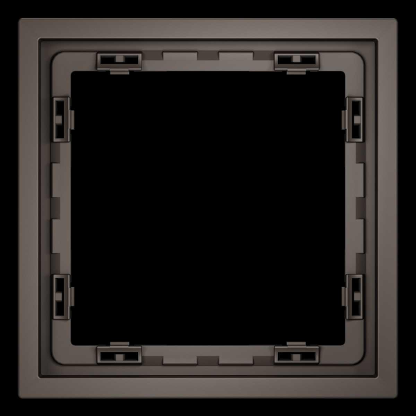 Рамка пластиковая S70 на 1 пост, (капучино) Voltum VLS100114