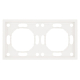 Рамка 2-постовая Stekker Эмили белый фарфор PFR00-5002-01 49885