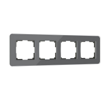 Рамка Werkel Elite на 4 поста графит W0042440 4690389180804