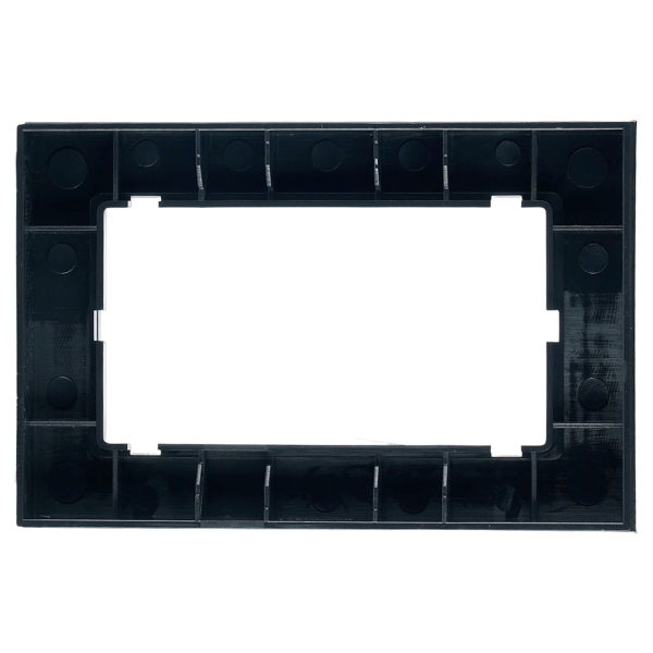 Рамка 2-местная Stekker Катрин черный матовый GFR00-7012-05М 49605