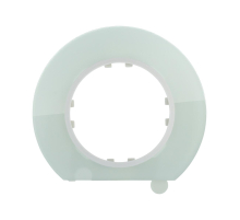 Рамка LK Studio круглая оконечная для построения неогранич. кол-ва постов из натурального светлого стекла LK Vintage 889211-1