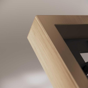 Рамка металлическая на 2 поста, S70 Metal (латунь) Voltum VLSM120209