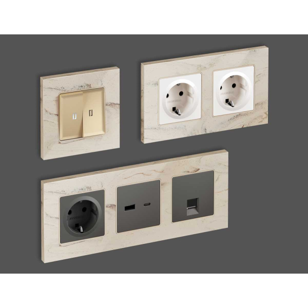 Рамка AMBRELLA VOLT AF930602