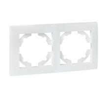 Валенсия Рамка 2-местная жемчуг EKF EWM-G-302-50