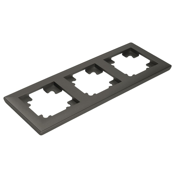 Рамка 3-постовая Stekker Катрин графит PFR00-7003-06 39809