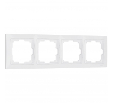 Рамка на 4 поста Werkel Snabb basic белый W0042001 4690389161414