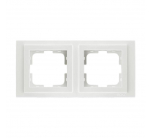 Рамка 2-постовая Mono Electric Despina белый 102-190000-161