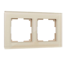 Рамка на 2 поста Werkel Favorit шампань W0021111 4690389159596