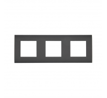 Рамка LK Studio 3-постовая (черный бархат) LK45 854308-1