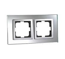 Рамка 2-постовая Mono Electric Style Glass зеркало 107-700000-161