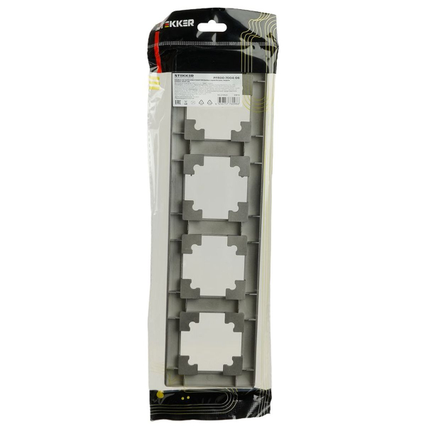 Рамка 4-постовая Stekker Катрин графит PFR00-7004-06 39810