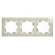 Рамка 3-постовая Stekker Катрин дымчатый GFR00-7003-07 49035