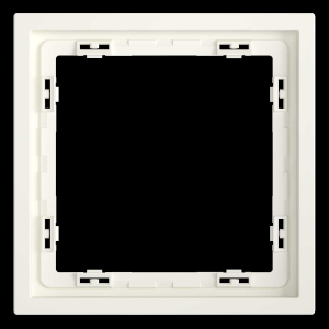 Рамка пластиковая S70 на 1 пост, (хлопок) Voltum VLS100113