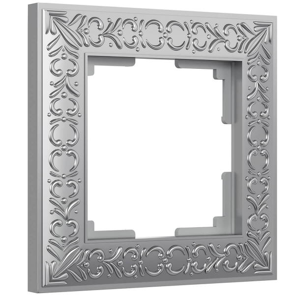 Рамка Werkel Antik на 1 пост матовый хром WL07-Frame-01 4690389145667 Рамка Werkel Antik на 1 пост матовый хром WL07-Frame-01 4690389145667