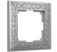 Рамка Werkel Antik на 1 пост матовый хром WL07-Frame-01 4690389145667