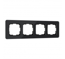 Рамка Werkel Elite на 4 поста черный W0042448 4690389196232