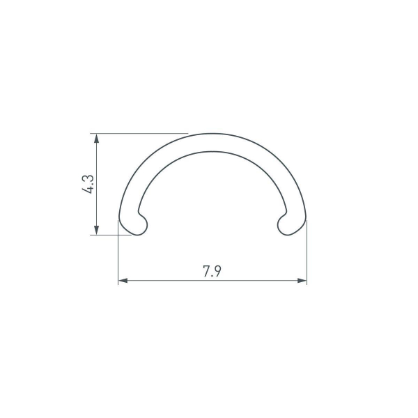 Рассеиватель Arlight ARH-Round-D8-2000 Round Opal 036326 Рассеиватель Arlight ARH-Round-D8-2000 Round Opal 036326