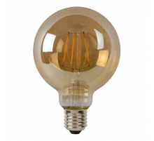 Лампа светодиодная Lucide E27 5W 2700K янтарная 49069/05/62