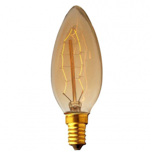 Лампа накаливания E14 40W прозрачная 3540-G