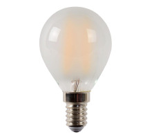 Лампа светодиодная диммируемая Lucide E14 4W 2700K матовая 49022/04/67