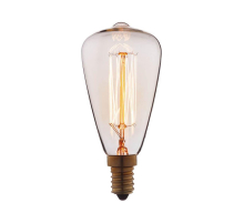 Лампа накаливания E14 40W прозрачная 4840-F