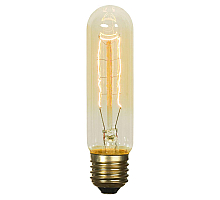 Лампа накаливания Е27 40W 3000K янтарная GF-E-76