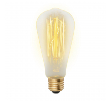Лампа накаливания Uniel E27 60W золотистая IL-V-ST64-60/GOLDEN/E27 VW02 UL-00000482
