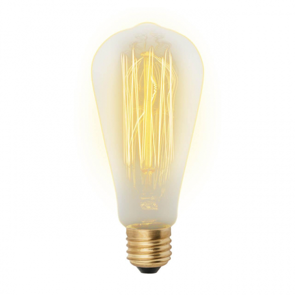 Лампа накаливания Uniel E27 60W золотистая IL-V-ST64-60/GOLDEN/E27 VW02 UL-00000482 Лампа накаливания Uniel E27 60W золотистая IL-V-ST64-60/GOLDEN/E27 VW02 UL-00000482