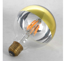 Лампа светодиодная Е27 6W 2200K золото GF-L-2107